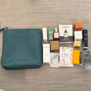 111SKIN Teal Bag with Skincare Collection